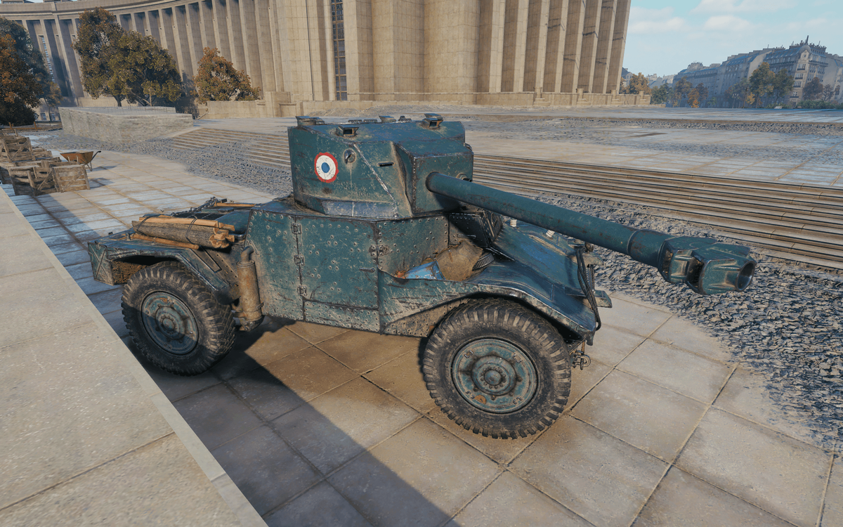 На самом деле вот настоящий Panhard AMD 178B