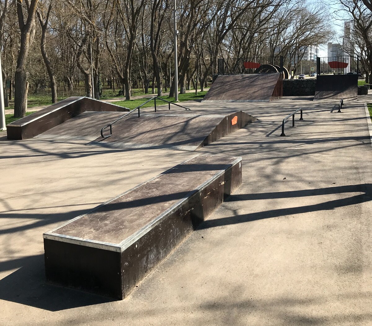 Скейт-парк не для новичков