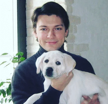 Даниил со своим питомцем