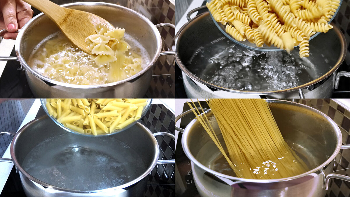 4 рецепта с макаронами (меняя начинки готовлю на любой вкус)