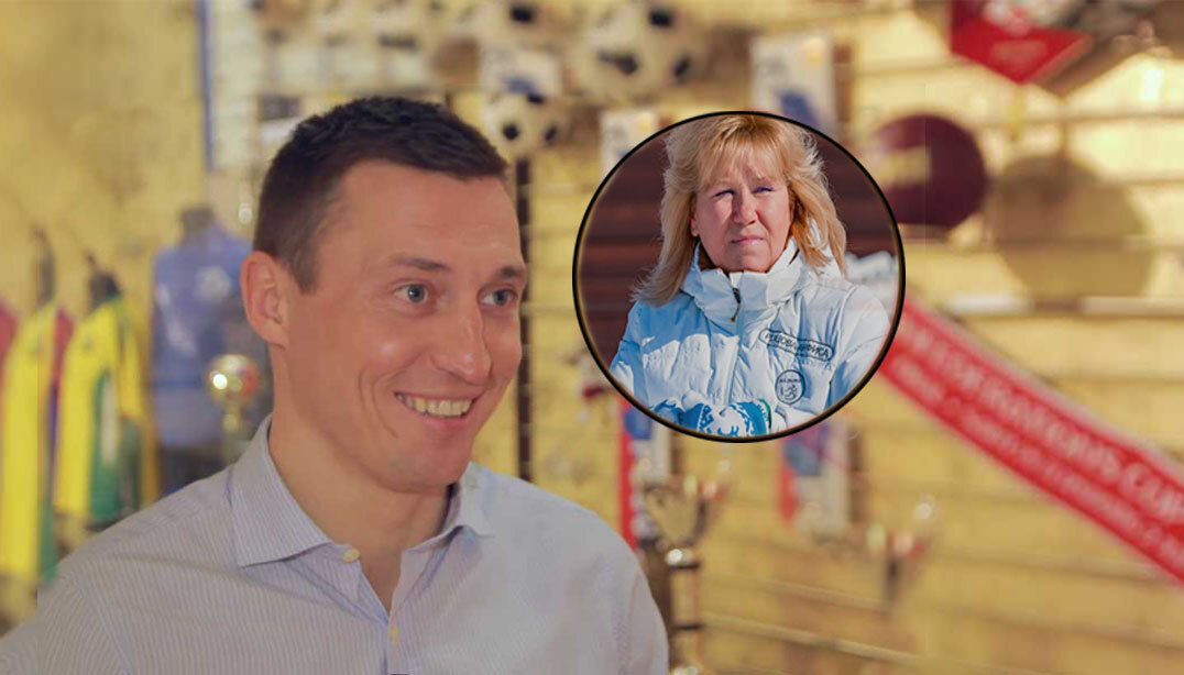 Александр Легков и Анфиса Резцова