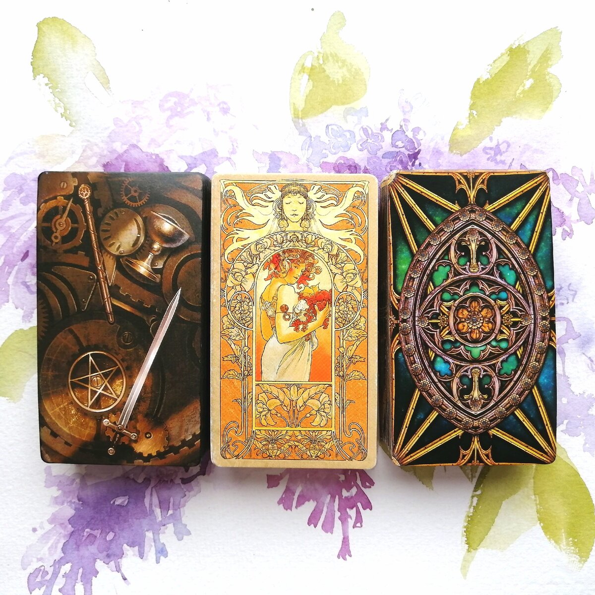 Три варианта. Нумерация вариантов слева направо. (личное фото автора)