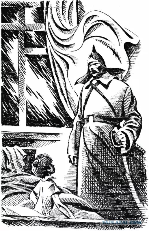 Василь Иваныч или сам товарищ Троцкий? Впрочем, по усам больше на Василь Иваныча похож