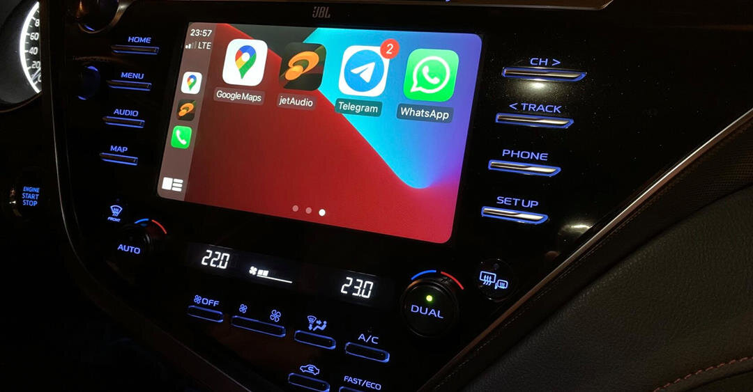 Carplay в камри70