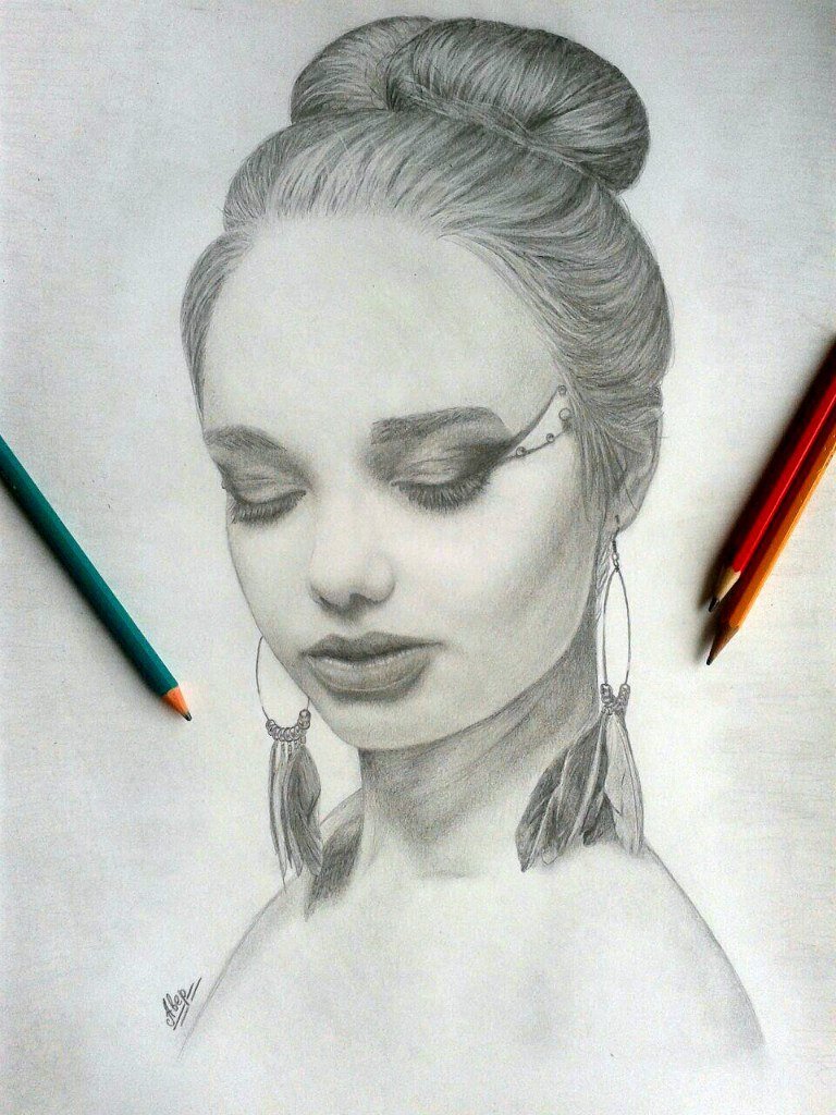 Портрет для победительницы конкурса в моей группе ВКонтакте