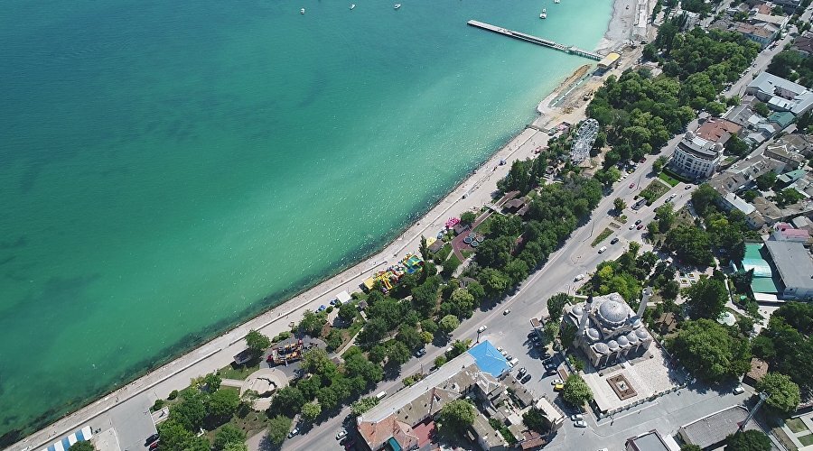 Евпатория с высоты птичьего полета