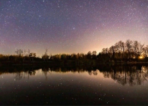 это комета Тэтчер, а этот поток - метеориты, кажущиеся летящими из созвездия Лиры. Вот и назвали этот звездопад(метеоритопад) - Лиридами!