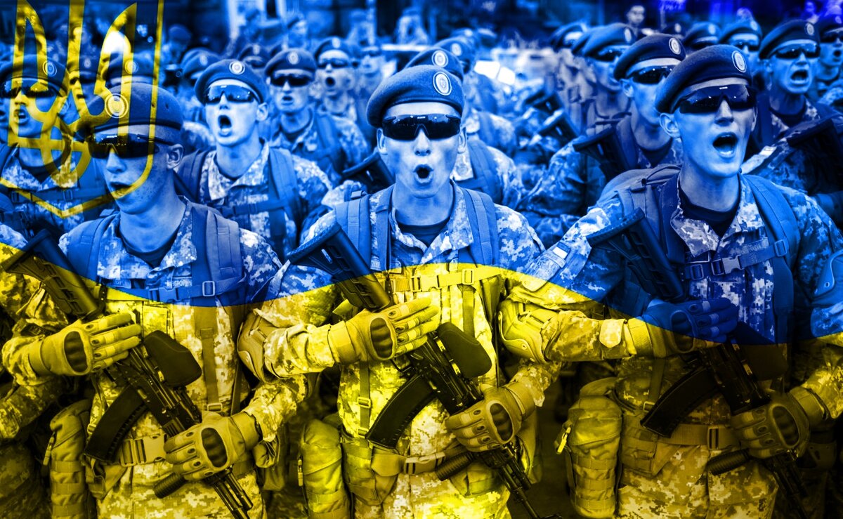 Украина мощна и сильна. 