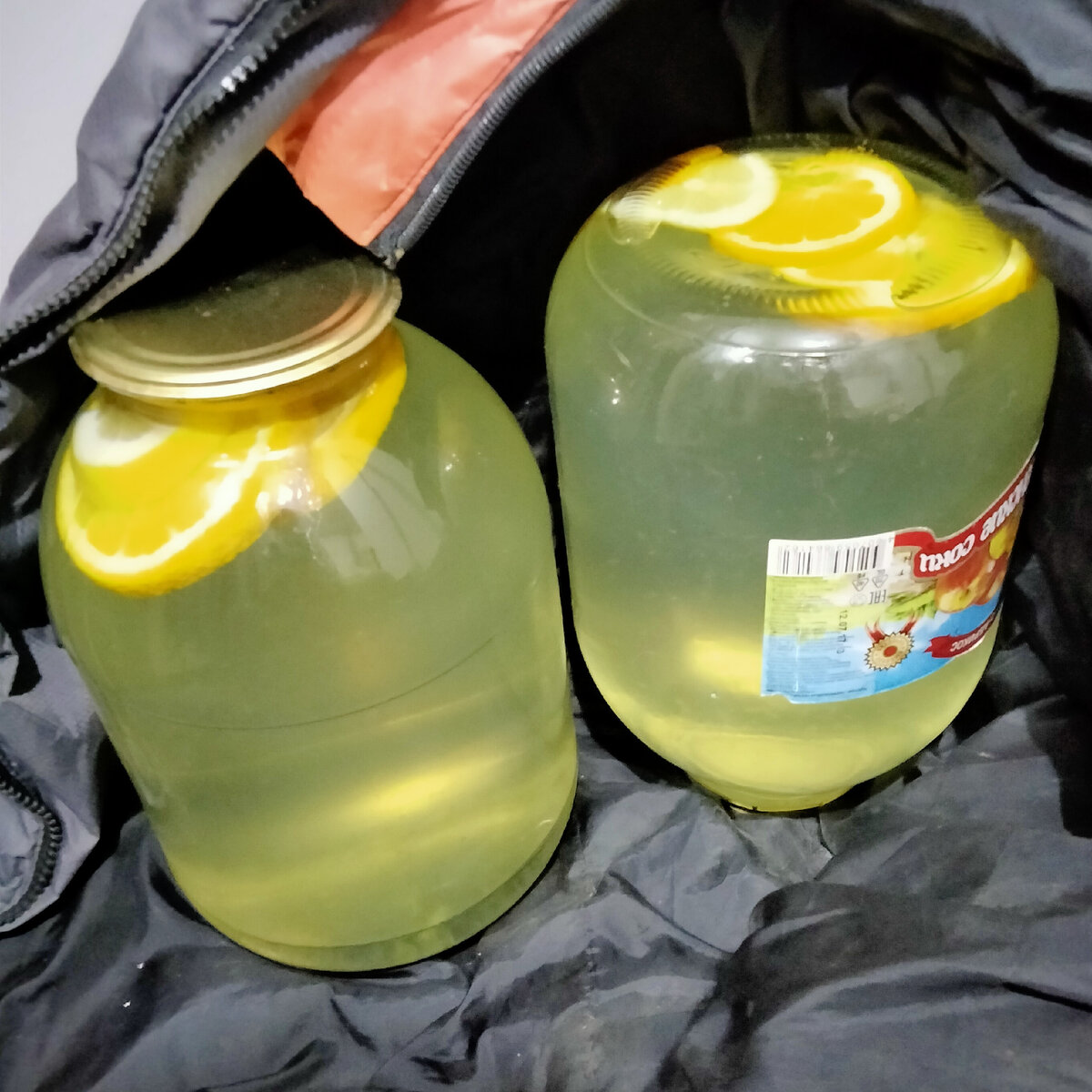 освежающий напиток готов