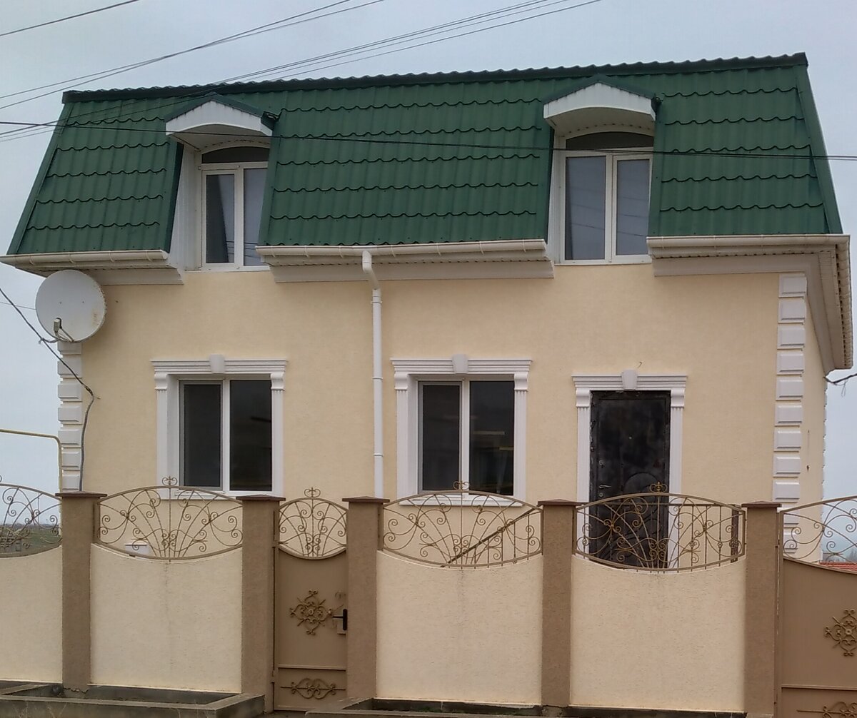 Рустовка на углах дома