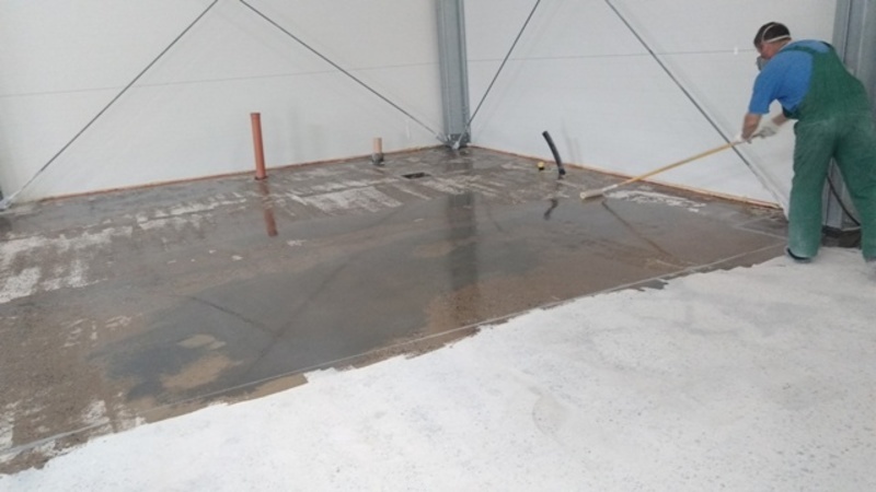 компоненты смеси не были качественными.