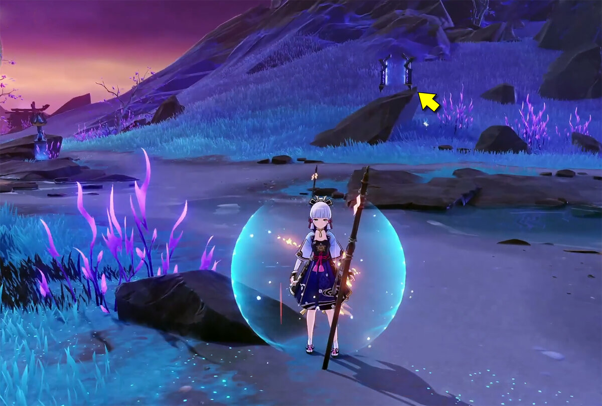 Как открыть босса. Манифестация грома. Как открыть проход под манифестацией грома. Магацу митакэ наруками но микото геншин импакт босс. Золотой волчий вожак.