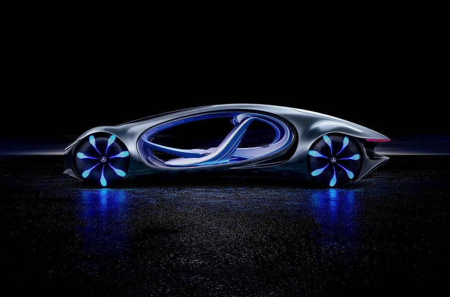 Mercedes-Benz Vision AVTR. Фото от Mercedes-Benz