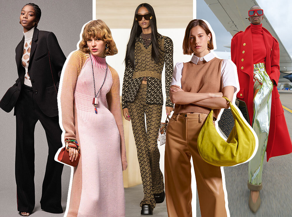 От уютных трикотажных платьев и вязаных жилетов до смелых костюмов с монограммами и мини-юбок: предлагаем ознакомиться с самым полным гидом по тенденциям, которые совсем скоро сведут всех с ума.  