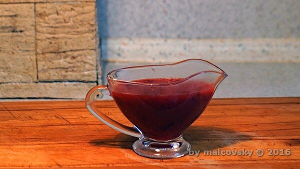 Сливово-имбирный соус для брошетов и мясных блюд