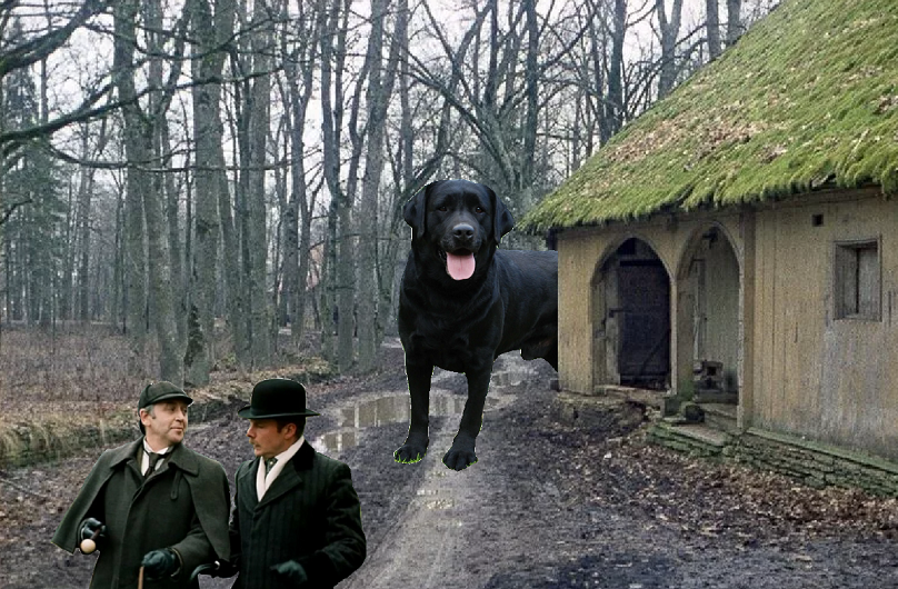 Город где снимали пса. Собака Баскервилей Баскервиль Холл. Хаунд собака Баскервилей. Девоншир Англия Баскервиль Холл.