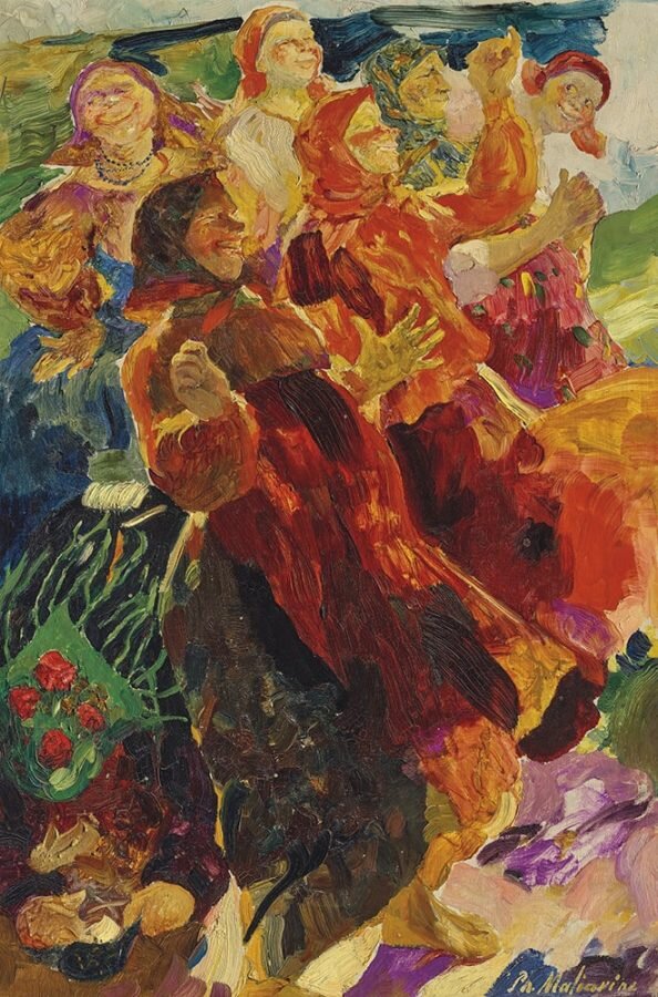 Филипп Малявин «Смех» © Christie’s
