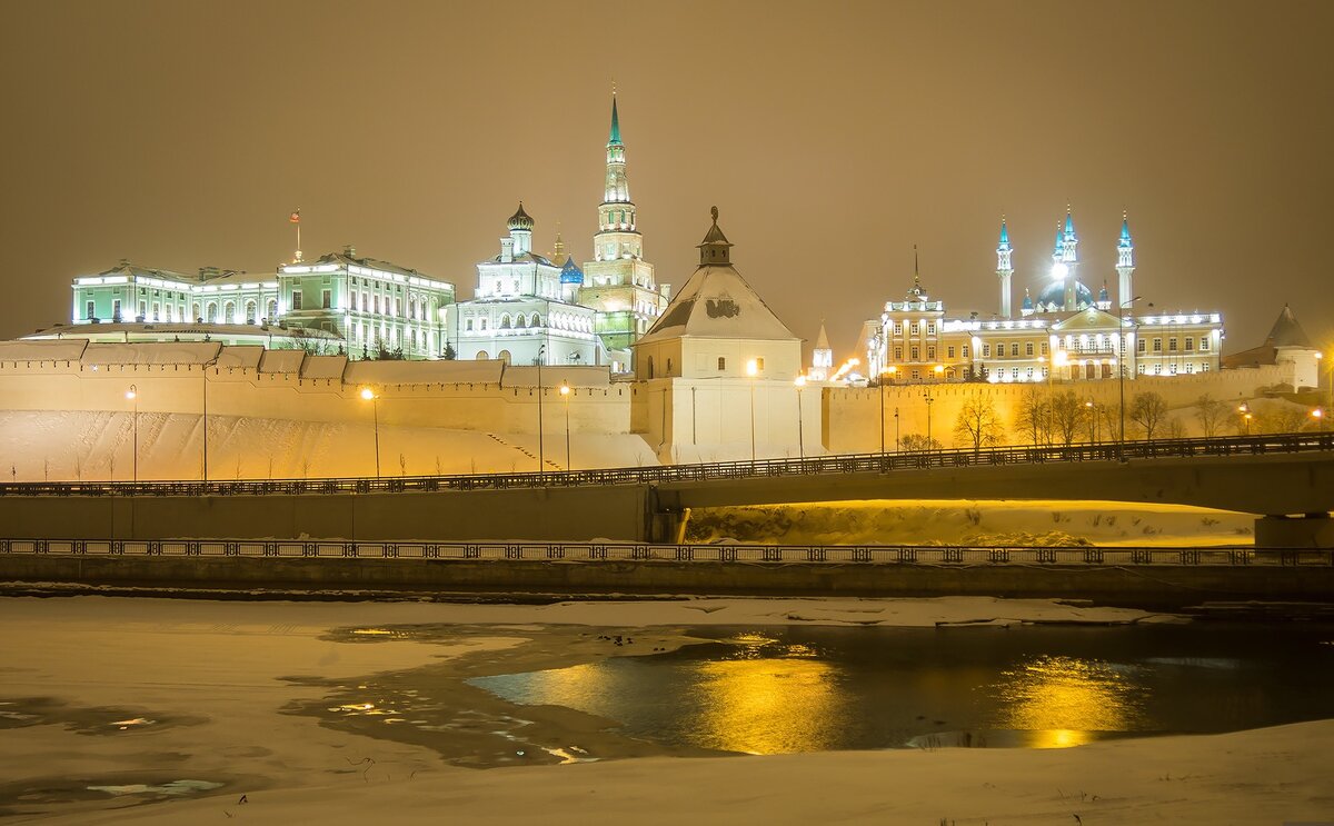 кремлевский мост казань