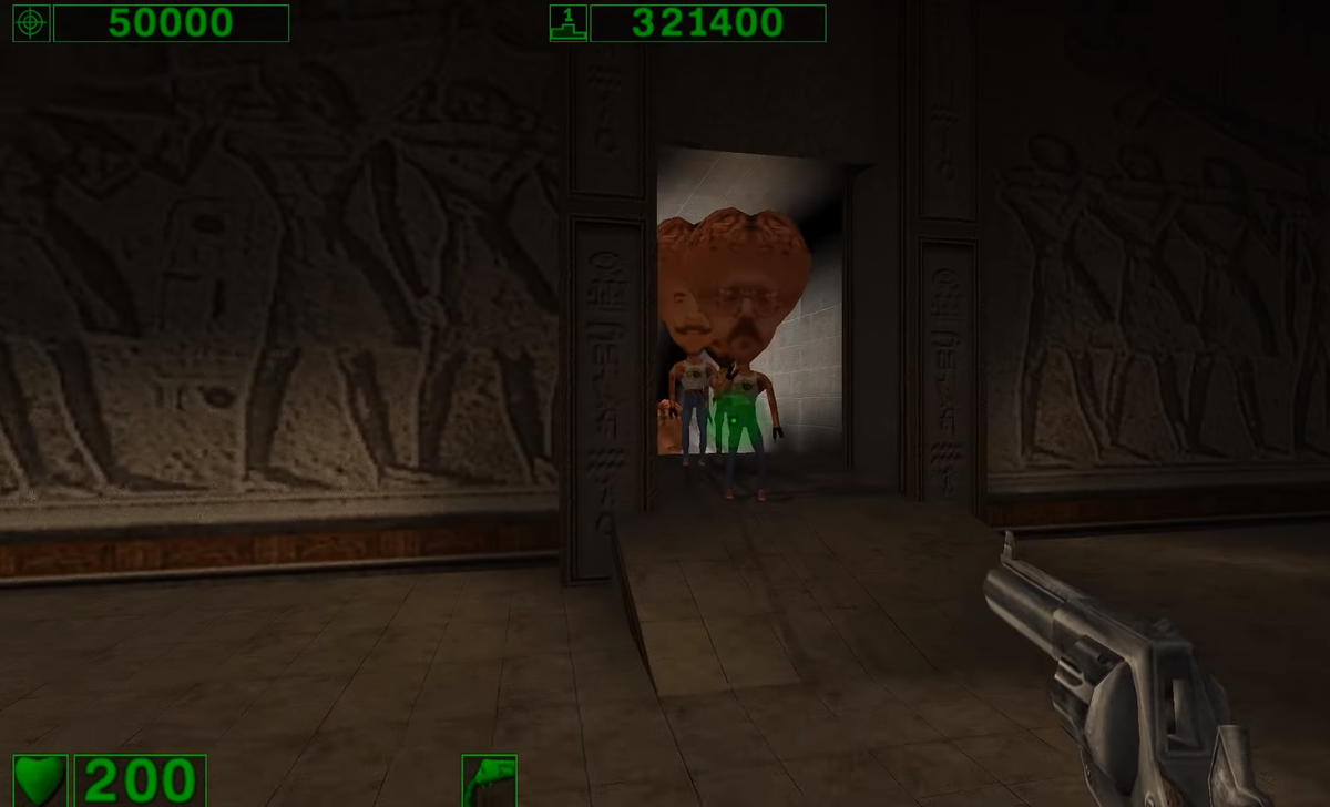 «Serious Sam: The First Encounter» - кадр из игры