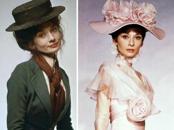 Одри Хепберн в роли Элизы Дулиттл