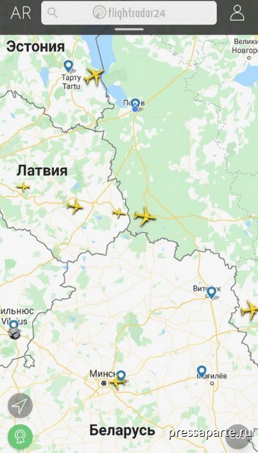 Минск псков карта