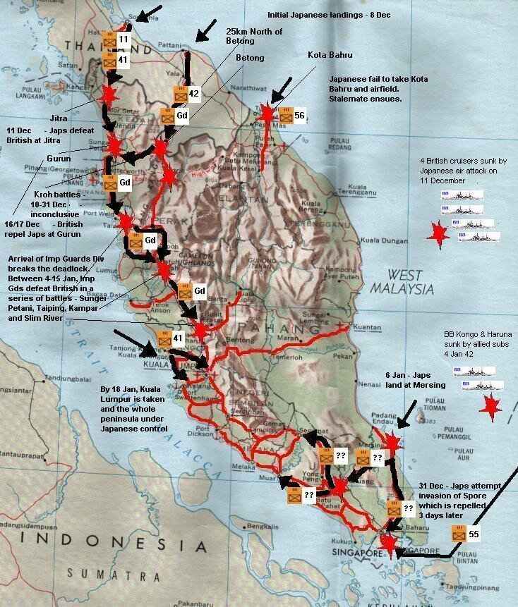 Малайская операция.