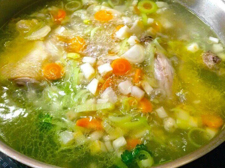 Вкусный суп на скорую руку