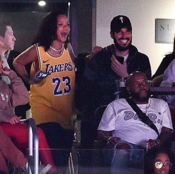 Рианна и Джамиль Хассан