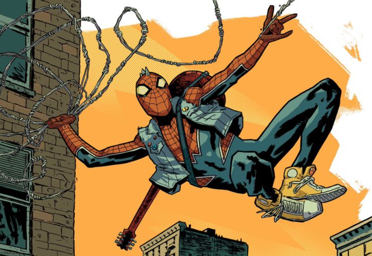 Хобби Браун в комиксе Spider-Punk №1. Источник фотографии: Marvel Board