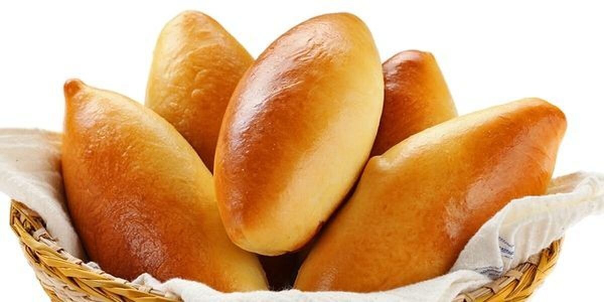 Пирожки картинка на белом фоне