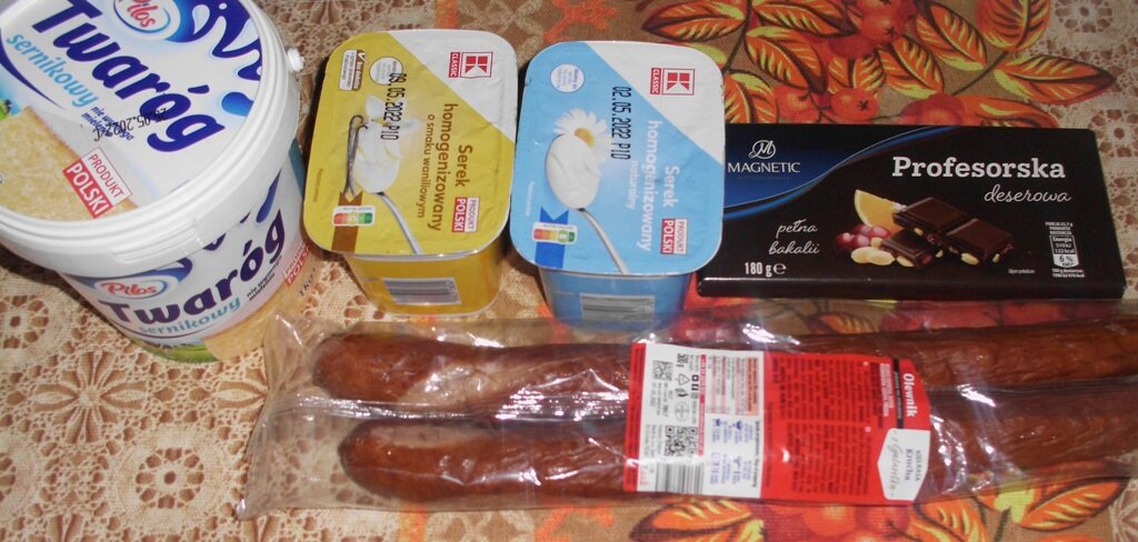 Фото польских продуктов. Личное фото автора канала Житейская проза