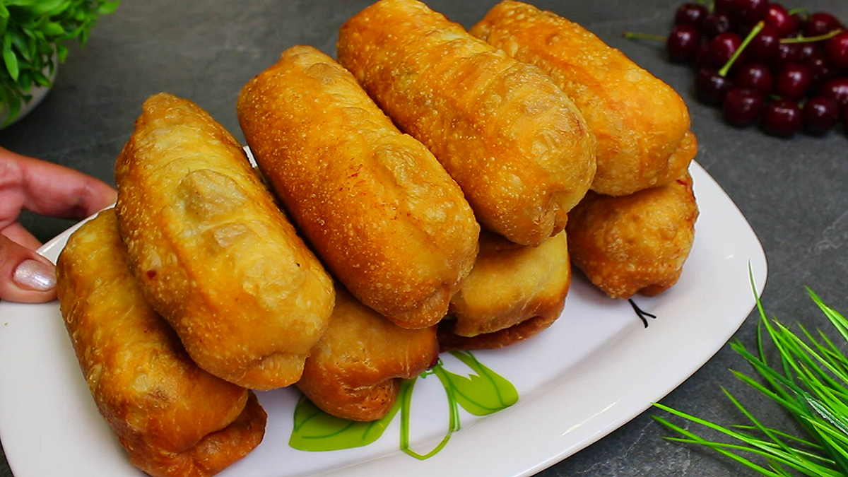 Жареные пирожки с вишней из дрожжевого теста, пошаговый рецепт с фото от автора Юна на ккал