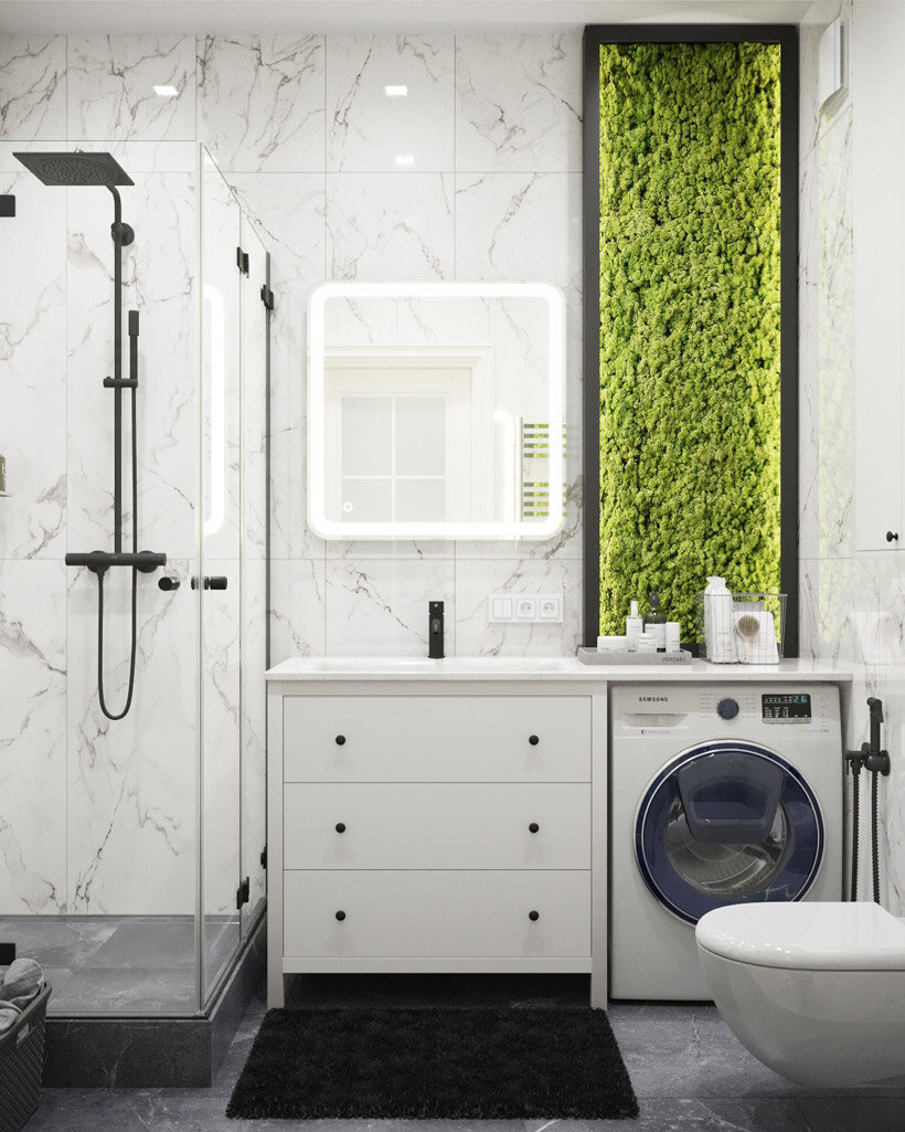 Дизайн ванной комнаты - фото, идеи дизайна 