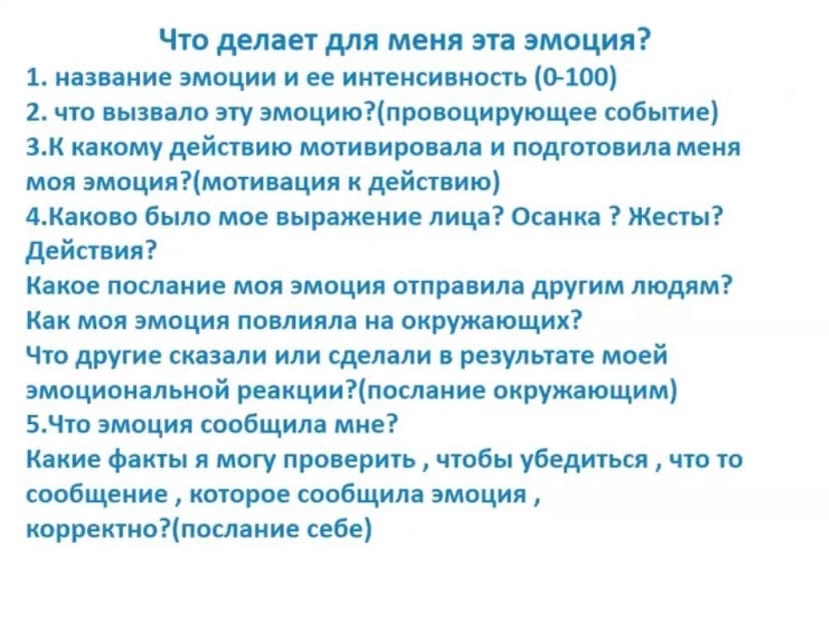Эти вопросы помогут вам распознать свои эмоции. 