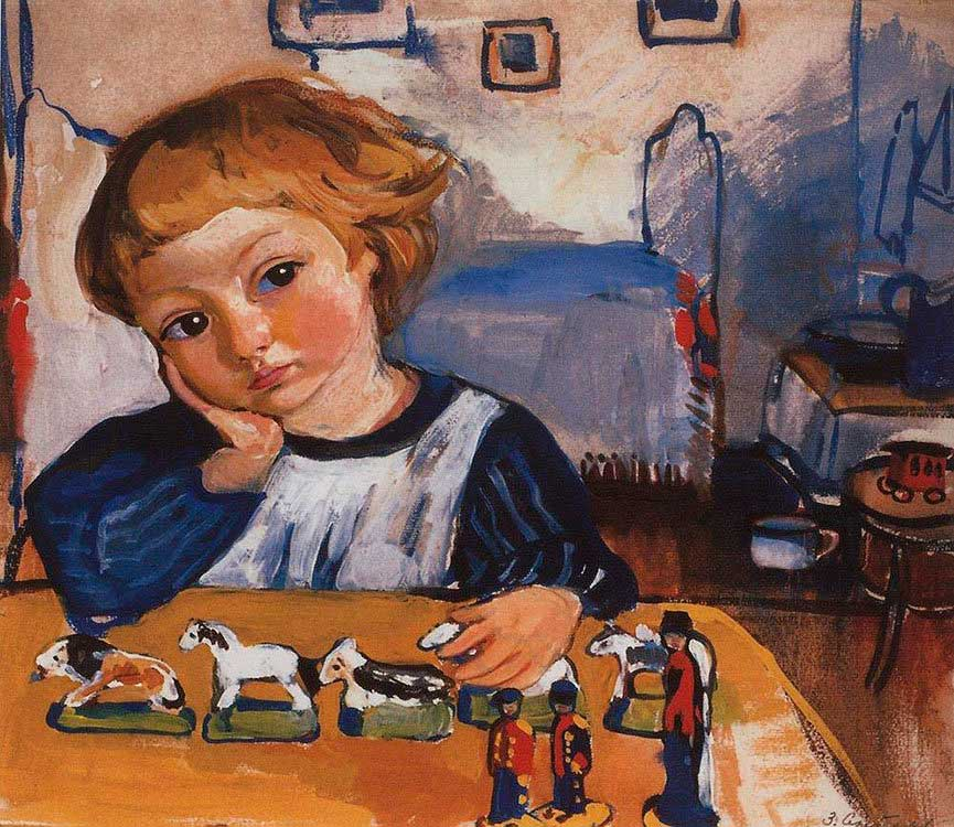 Художница Зинаида Серебрякова.