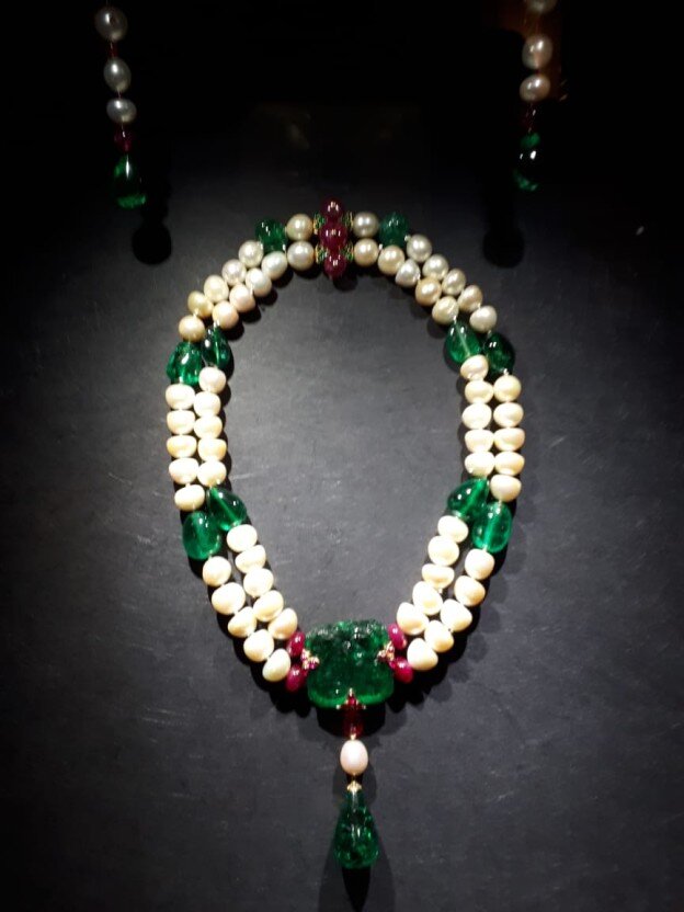 Ожерелье и серьги. 