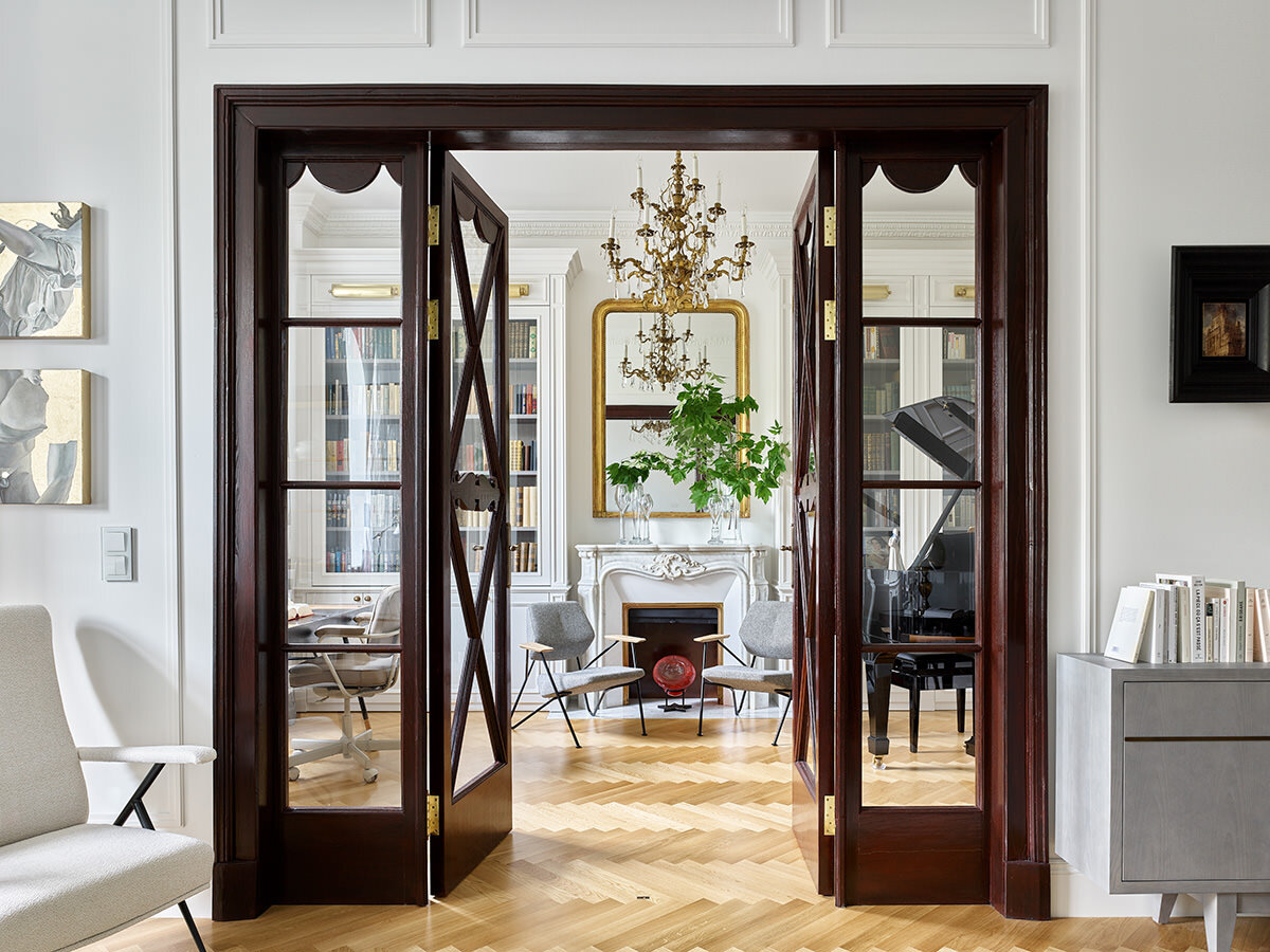 Квартира в Москве по дизайну Елены Симкиной.