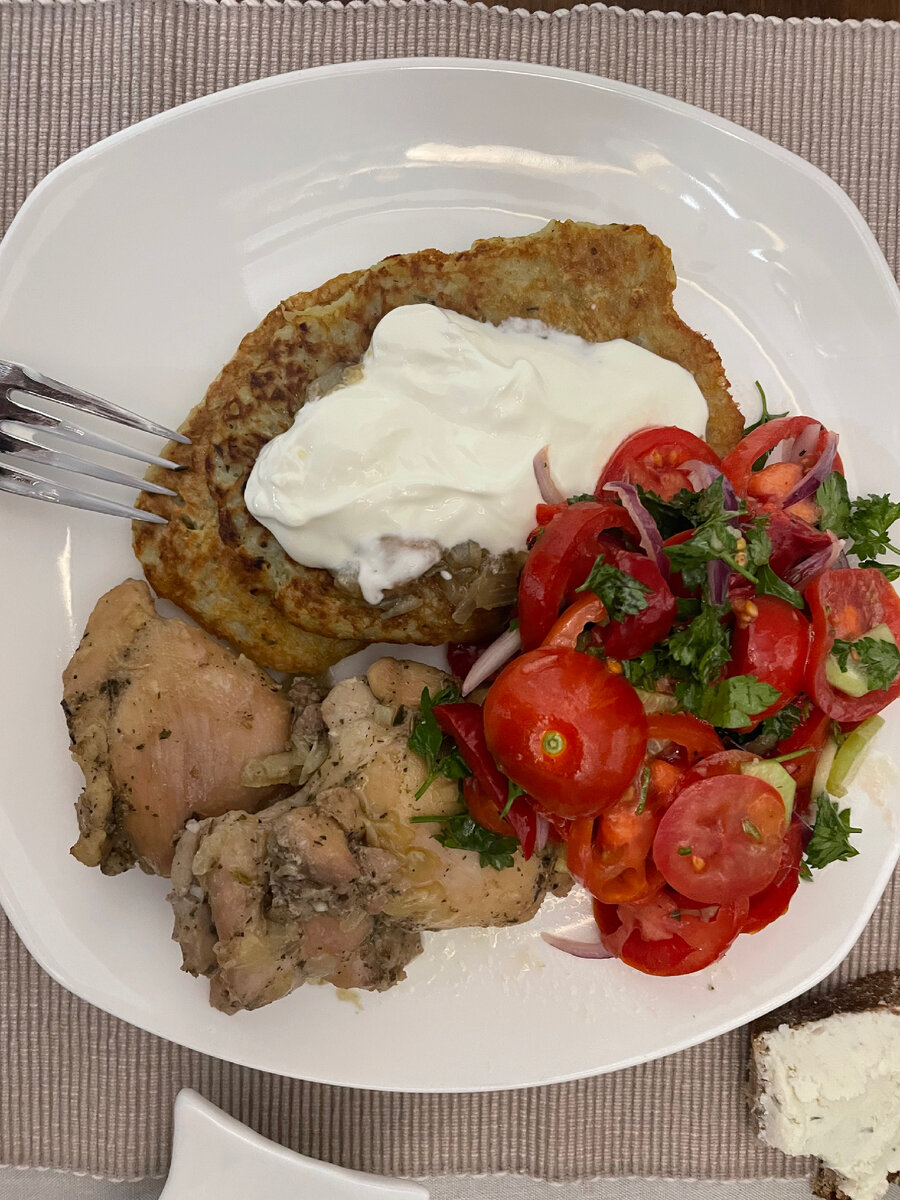 Отличный, сочный и вкусный осенний ужин 