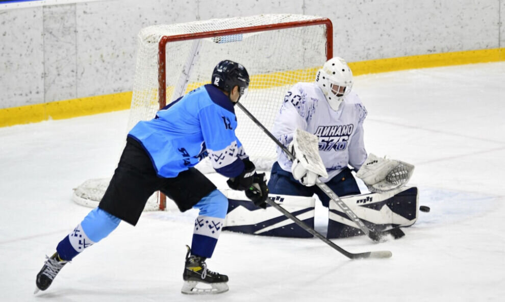    НМХЛ в Салехарде: «Ямал» в овертайме вырвал победу у питерского «Динамо-576»