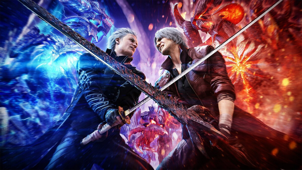 Арт Devil May Cry 5. Источник: https://3dnews.ru/1023928/dopolnenie-s-upravlyaemim-vergiliem-dlya-originalnoy-devil-may-cry-5-viydet-15-dekabrya