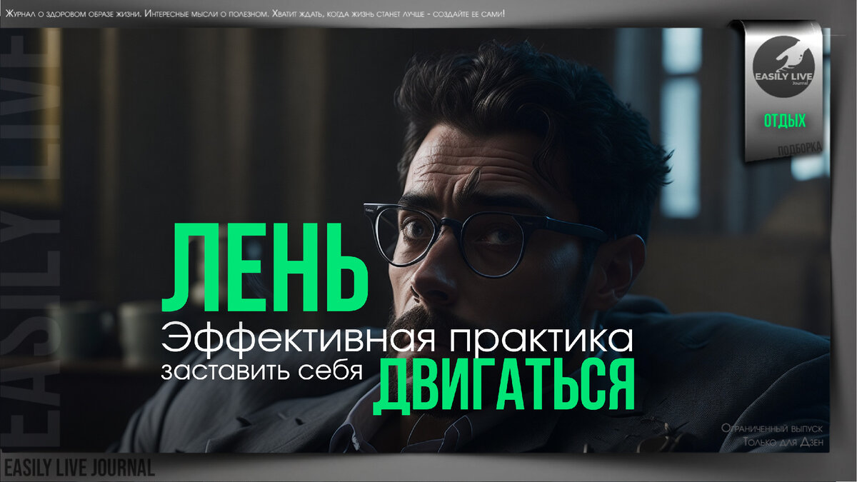 Easily live journal - Журнал о здоровом образе жизни.
Интересные мысли о полезном.