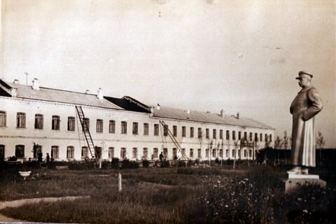 Главный корпус дома отдыха "Боровица". 1950-е годы