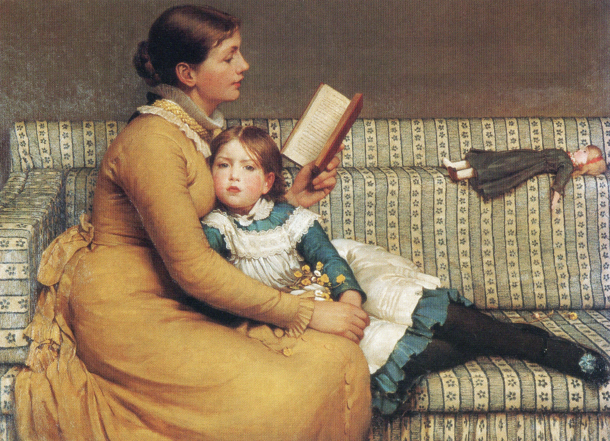 Английский художник George Dunlop Leslie(1835-1921) фото из Интернета