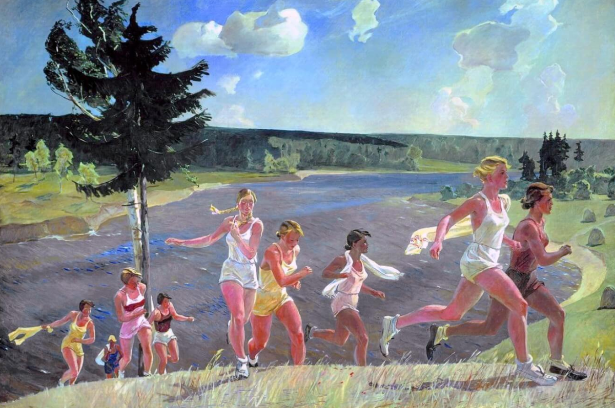 Александр Дейнека "Раздолье"