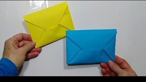 Делаем конверт из бумаги своими руками