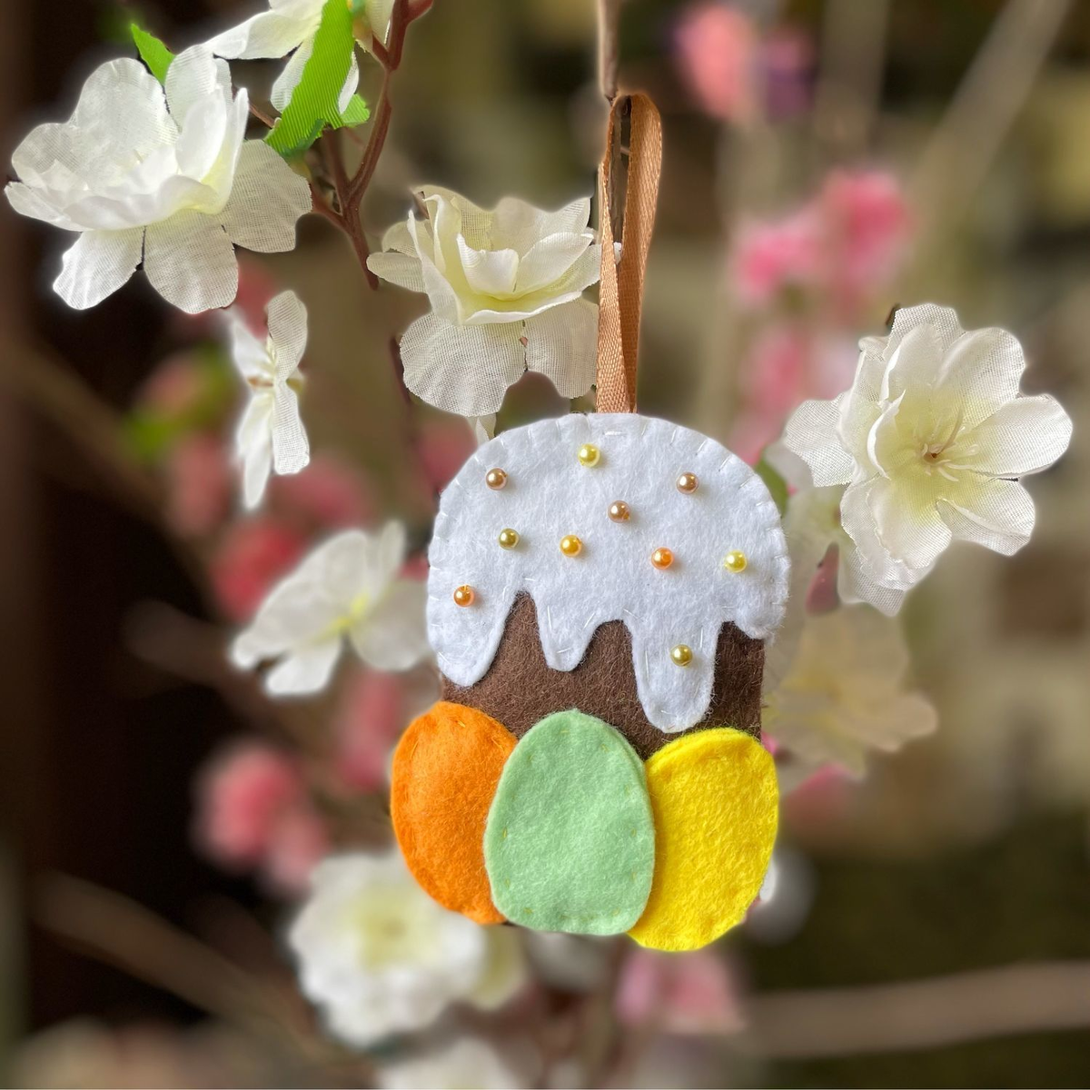 На фото: пасхальный декор, магазин Анна Козлова https://www.livemaster.ru/vasya-novakovskaya