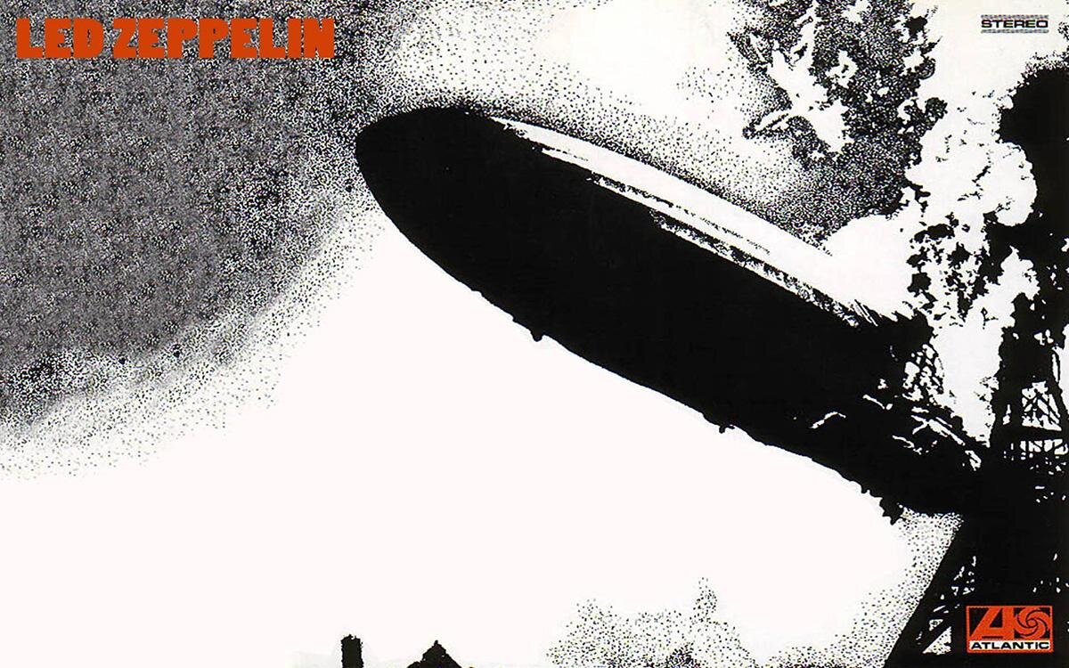 Обложка первого студийного альбома Led Zeppelin