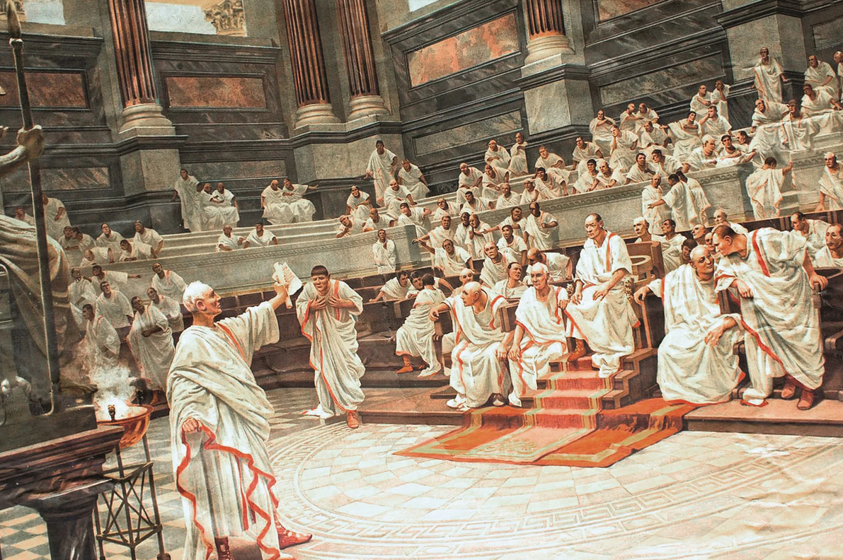 Деятельности римлян. Римский Сенат. Римский Сенат древний Рим. Древний Рим римское право. Цицерон и Катилина.