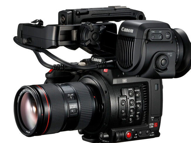 Canon C200 в полной сборке