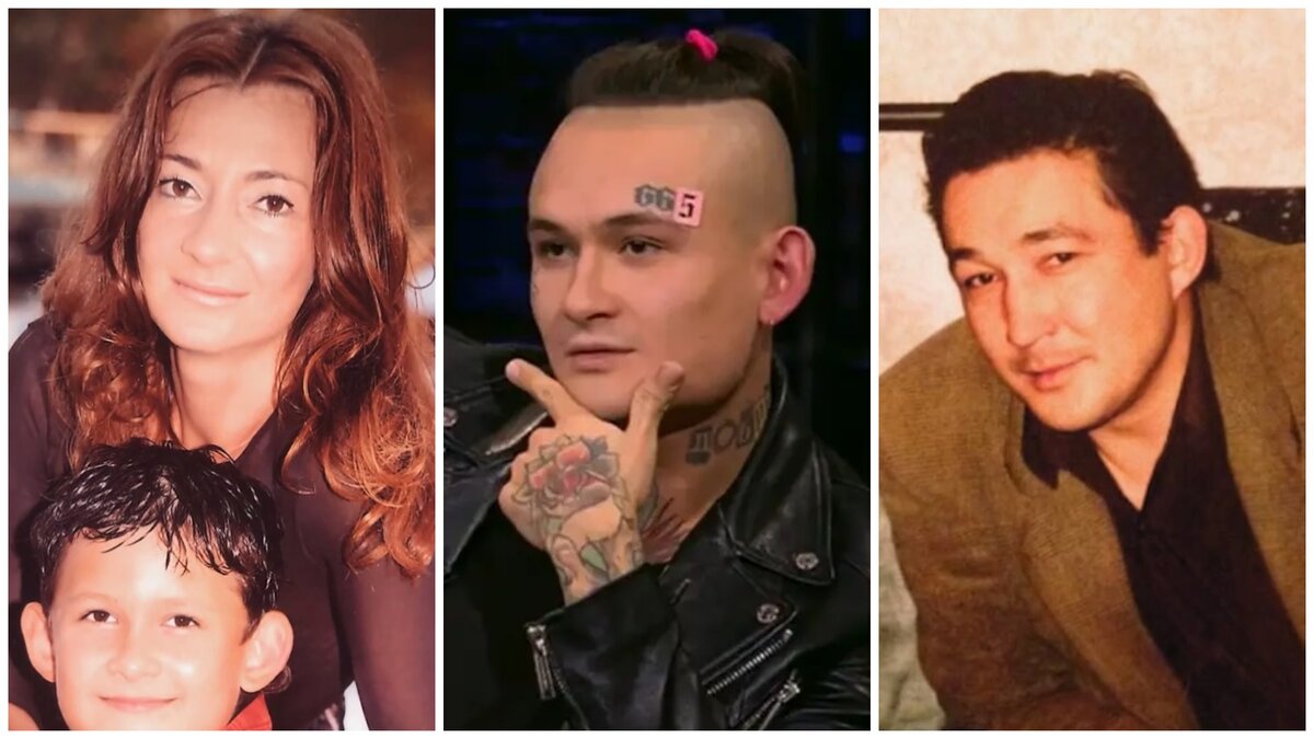 Слева мать Моргенштерна , а справа отец .